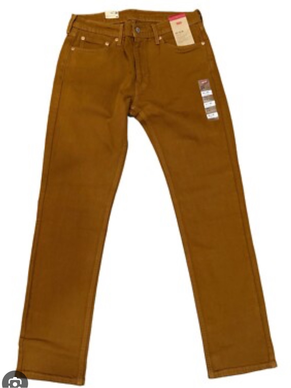 Levi’s Men’s 550 Otter Brown Relaxed Tapered Fit 92’ Jeans 34x32